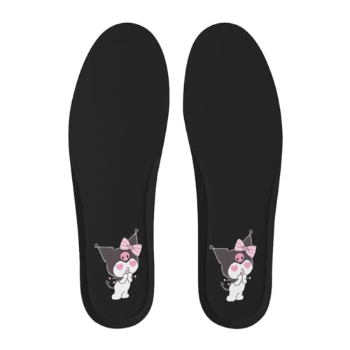 クロミ ちゃん インソール 靴 クッション 中敷き 低反発 軽量 通気性 汗を吸収する 柔らかい 快適 大きいサイズ 摩擦防止 洗える スポーツシューズ バスケットボールシューズ サッカーシューズ用 普段は 四季を通じて 男女兼用