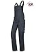 Produktbild BP 1798-720-56-50l Latzhose, Stretch-Hosenträger mit Clipbefestigungen, 305,00 g/m² Verstärkte Baumwolle, anthrazit/nachtblau, 50l