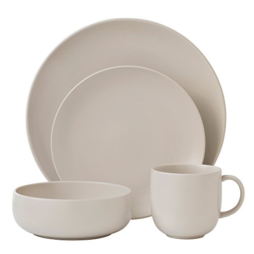 Royal Doulton Mode 4 Piece Putty Place Setting, Off White