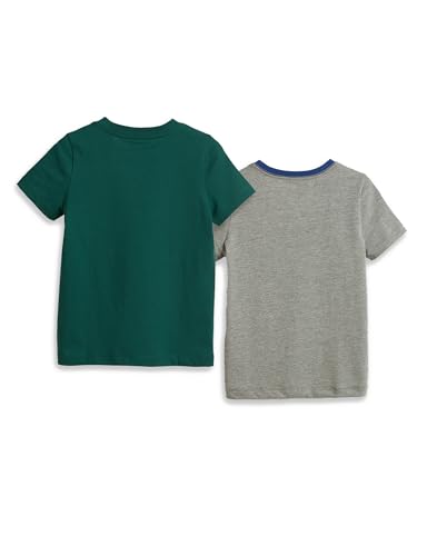 Image of Amazon Brand - Symbol Boys 100% Cotton Graphic Printed Half Sleeves T-Shirt | Age 2-6 Years