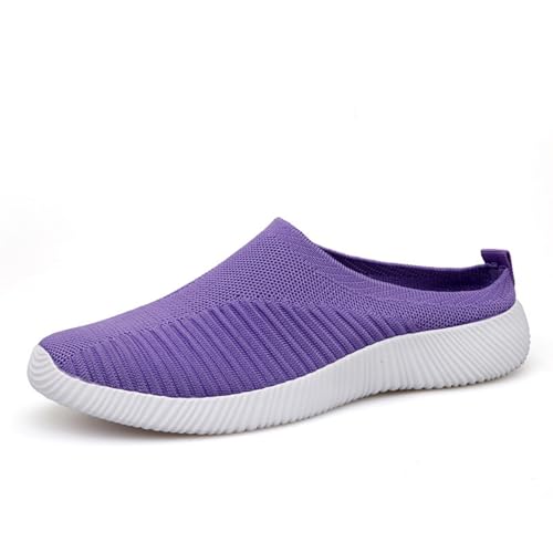 Walking Shoes Women Comfort Wide Toe Box Women Casual Sneakers Non-Slip Lightweight Breathable Comfortable Fashion Slip On Walking Hiking Running Tennis Shoes