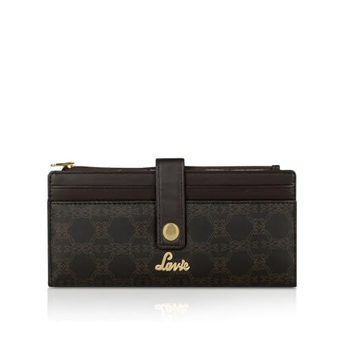 Image of Lavie Women's Monogram Safiya Bi-Fold Zip Wallet | Gift for Women
