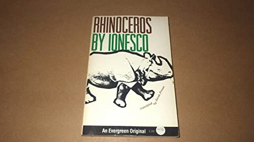 Eugene Ionesco's Rhinoceros- A Play in Three Ac... B00CXZ6DIS Book Cover