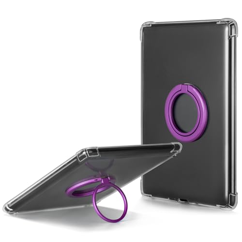 Image of CoBak 6.8 inch Clear Case, not for iPad(A0723) | Lightweight, Scratch-Proof Silicone Back Cover with a Magnetic Ring Stand