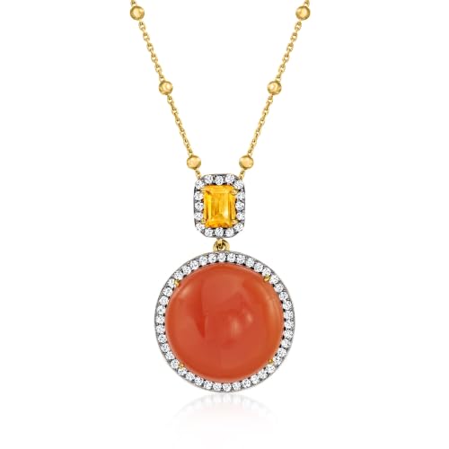 Ross-Simons Carnelian and 1.00 Carat...