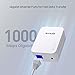 Tenda AV1000 Powerline Adapter Kit with Gigabit Ports, Powerline Extender, Plug and Play, for HD/3D/4K Video Streaming and Gaming (PH3)