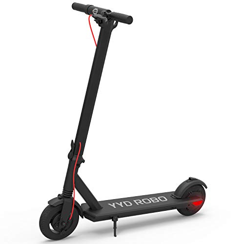 Electric Scooter for Adults - 350W Brushless Motor Max Speed 18.64mph,Foldable, Portable and Extremely Lightweight, Rear Wheel Drive, for Travel and Commuting