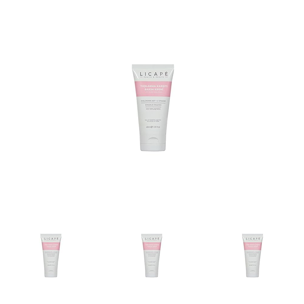 Licape Yaşlanma Karşıtı Bakım Kremi 40ml (4 paketi)
