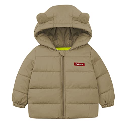 Newborn Baby Girl Clothes Fleece Jacket Hooded Zip Up Coat Warm Overcoat Outerwear Infant Gifts Winter - Main Image