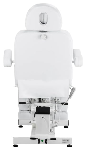 Generisch Professionelle elektrische Kosmetikliege Podologie Stuhl Weiß | 63-85 cm