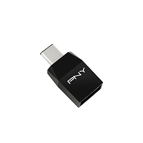 PNY Type-C 3.1 to Type-A Adapter, Black - Image 2