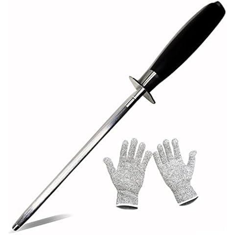 Profi Metzger-Wetzstahl 34 cm - verchromter Stahl Cover