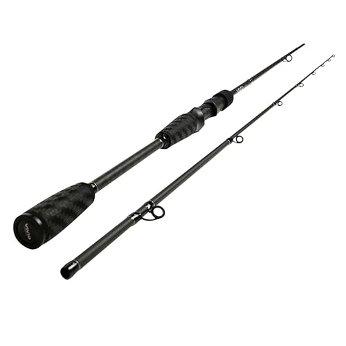DLT Vivid Casting - 2 40 m - 10-60 g - Baitcaster - Wurfangel - Angelrute für modernes Angeln vom Dach - Entdecken Sie Diese fortschrittlichen Ruten - Aus 30T-Carbonfaser gefertigt