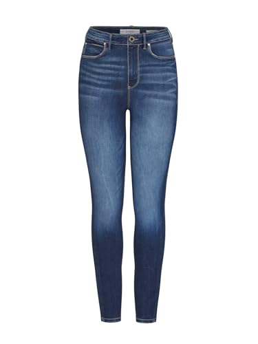 Jean skinny GUESS femme taille mi-haute pantalon denim coton mélangé