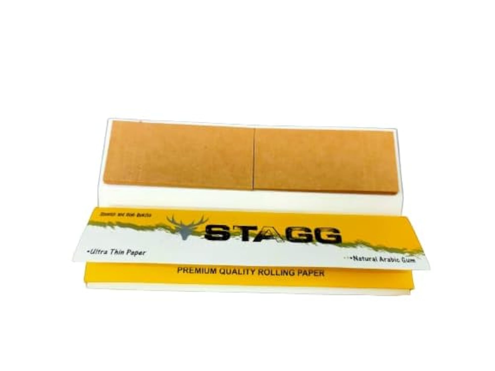 Stagg Rolling Paper with Roach Book, Smooth and High Quality