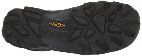 Keen Men's Targhee 2 Slip On Casual Leather Clog, Black/Black, 11 #TOP3