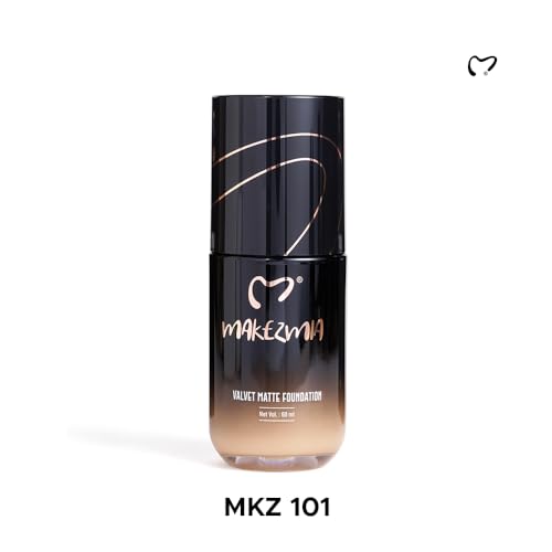 Image of Velvet Matt Full Coverage Foundation For All Skin Type 60Ml (Mkz 101)