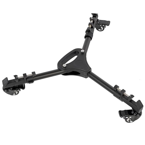 ayex Stativwagen Rollwagen Stativdolly aus Aluminium bis 18kg Tragfähigkeit