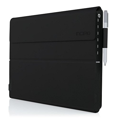 Étui Surface Pro 4 Incipio protection anti-rayures folio noir pour écran tactile 12.3