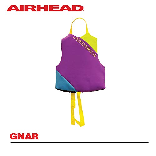 Airhead Gnar Child And Infant Kwik-Dry Neolite Flex Life Jacket, Us Coast Guard Approved, Multicolour #TOP2