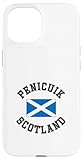 Bandera escocesa Penicuik Escocia adecuada para niños, hombres y mujeres para cualquier persona.