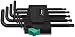 Produktbild Wera 05024242001 967 PKL/9 TORX Winkelschlüsselsatz, BlackLaser, 9-teilig, Black, One Size, 9 Stück
