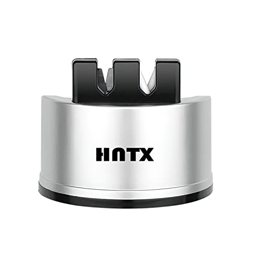 Aiguiseur à ventouse pour couteaux de cuisine de niveau 2, aiguiseur de couteaux de poche pour couteaux de cuisine, aide à réparer et restaurer les lames