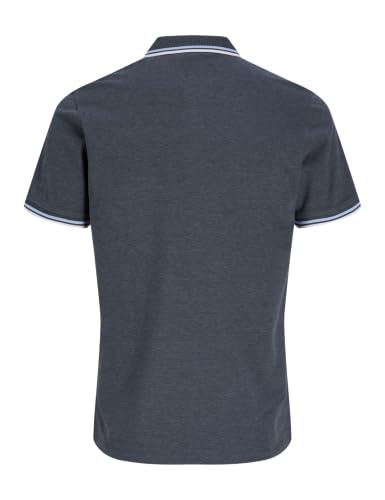 JACK & JONES Male Poloshirt Plus Size Einfarbig Poloshirt – Ansicht 2