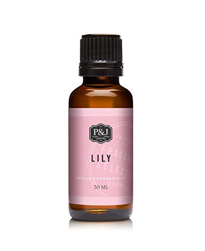 Image of P&J Trading Lily Essential Oil, 30ml - Premium Grade Fragrance Oil for Candle Making, Diffuser, Soap, Perfume, Aromatherapy, Home & Car Diffusion