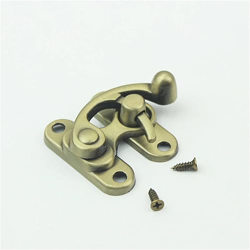 Boucle de verrouillage en métal bronze clair style haute finition - 3
