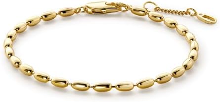 Ana Luisa Gold Bracelets for Women - 14K Gold Plated Dainty Chain...