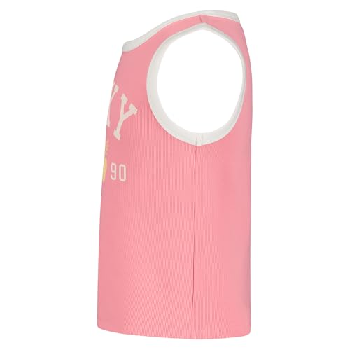 Image of Roxy Girls' Sleeveless Graphic Tank Top, Scoop Neck Casual Cotton Summer Shirt