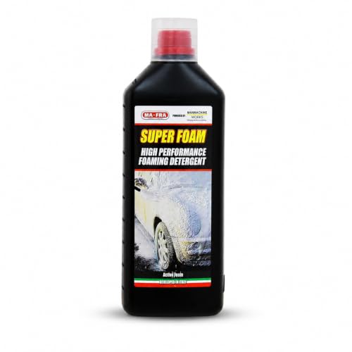 Super HIgh Foam Car Wash Shampoo 1L - pH Neutral Concentrate, | High Foam for Deep Cleaning | Honey Thick with Super Suds - Snow Foam Car Shampoo | Re