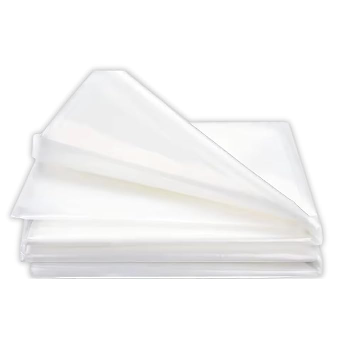 MAHIRA Greenhouse Poly House Sheet 4.5 Mtr x 1 Meter, Plastic Transparent Sheet for Green House 200 GSM Greenhouse Multilayer Poly Plastic UV Treated Dust-Proof Waterproof Heavy Duty-image-17