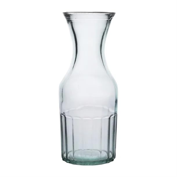Olympia Carafe Orleans en verre recyclé – 1 litre (boîte de 6)