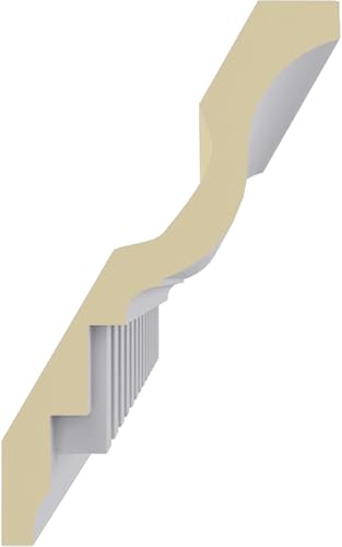 Miniatura 2 de ekena millwork mld05X 03x 05de-case-12458 H x 278 P X 512 F X 96 L dentil Corona moldeado con 138 Repetir 12-Pack MLD05X03X05DE-CASE-12