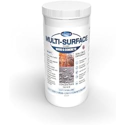 Seal-Once Multi-Surface Cleaner Concentrate for Wood and Concrete, 1 lb | Cleans & Enhances, Wood, Concrete, Outdoor Patios, Docks and Piers