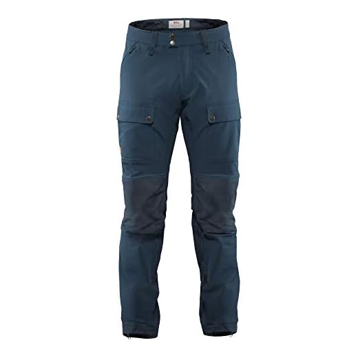 Fjallraven Män sport Trousers Keb Touring Trousers M Long Storm-natthimmel 58