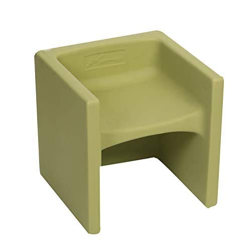 Children's Factory Cube Chair For Kids, Flexible Seating Classroom Furniture For Daycare/Playroom/Homeschool, Indoor/Outdoor Toddler Chair, Fern (Cf910-014) #TOP3