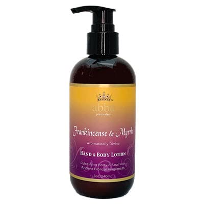 Body Lotion - Frankincense & Myrrh (8 oz with pump)