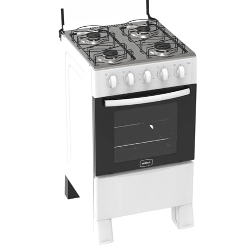 Fogão 4 Bocas Ares sem Acendimento Automático Forno 50L, Branco, Realce