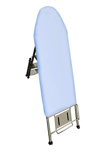 Sturdy Large Ironing Board & Ladder Combo - Metal Laundry Center 145x38x85CM Heavy-Duty Ironing Surface Space-Saving Design Ideal for Home & Apartment Use