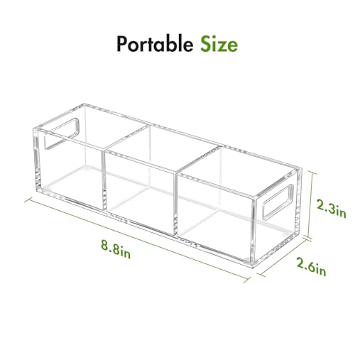 BEYGORM Clear Acrylic Tea Bag Organizer