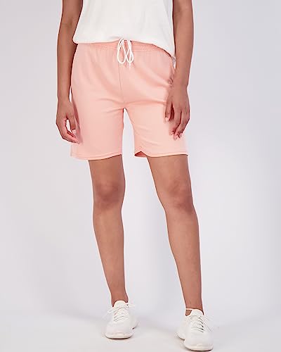 4-Pack: Womens Bermuda Active Athletic Dry Fit Womans Shorts For Women Knee Length Casual Sweat Summer Exercise High Waisted Pull On Pockets Running Sport Short Workout Gym Lounge Casual - Set 2, S #TOP1