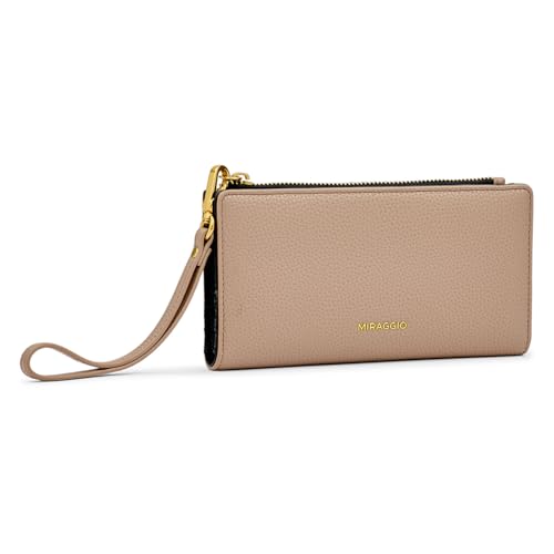 Image of Miraggio Carmen Women's Wallet | Ladies Stylish Purse Bag | Bi-Fold Zip Around Wallet | Gift for Women