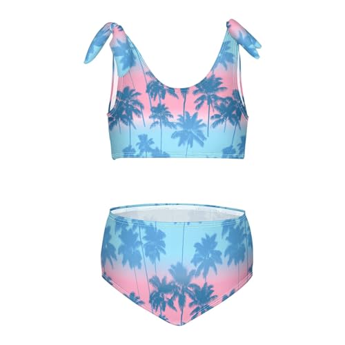 Image of Boccsty Summer Girls Swimsuits Kids Bikini Sets 2 Pcs Bathing Suit for 3T-12T