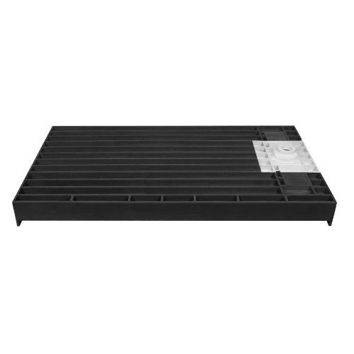 Tile Redi Rt3060L-Pvc-Sqpc Shower Pan With Left Drain- Single Curb Shower Base, 2" Pvc Drain, And Grate Included, 60" Width X 30" Depth #TOP7