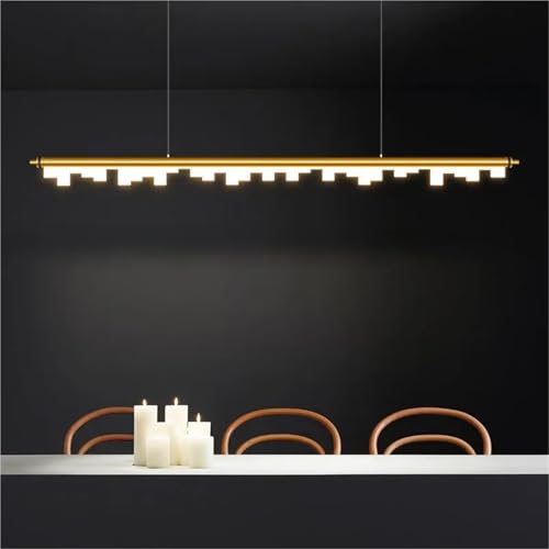 Éclairage salle à manger moderne suspension acrylique antiéblouissement