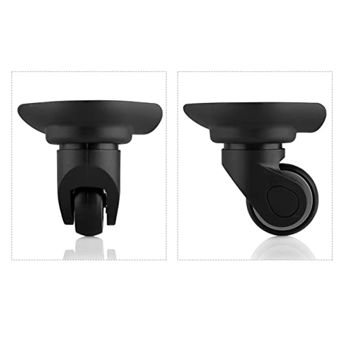 Luggage Wheels,Universal Luggage Casters,1 Pair Luggage Wheel Replacement Spare Spinner Caster for Suitcase Wheel Repair (W013)2