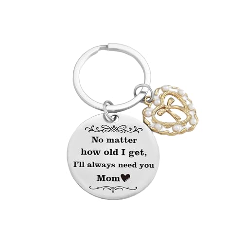 Lapsia Gifts for Mom - Meaningful Keychain, Christmas, Mothers Day,